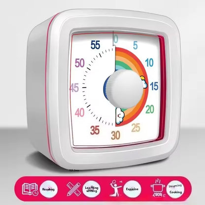 Yunbaoit Visual Timer – Digital Countdown Clock with Night Light for Kids & Kitchen