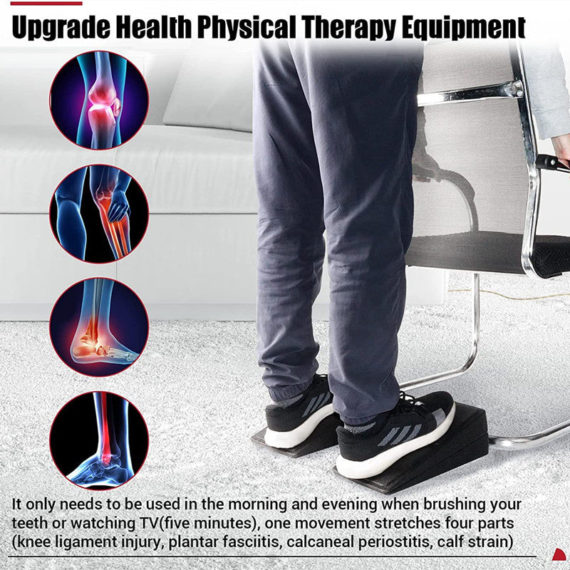 EPP calf tension board 3-piece set of pedal squat board adjustable fitness pedal pad tilt board